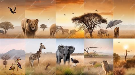 Premium Photo | Wildlife photography with images of animals in their