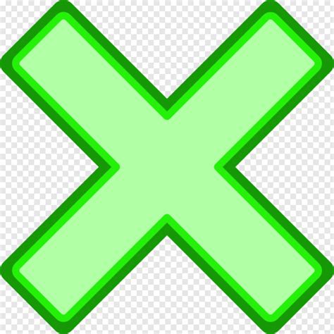 Green Cross Free Icon Library