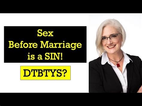 Sex Before Marriage Is A SIN YouTube