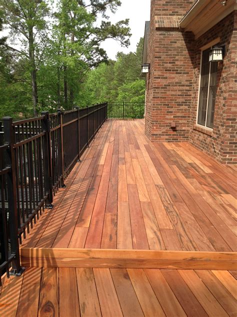 Custom Ipe Wood Deck Ipe Wood Deck Wood Deck Deck