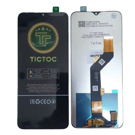 Jual Lcd Touchscreen Infinix Hot X X B X C Note I X Lcd Ts Fullset Tictoc Shopee