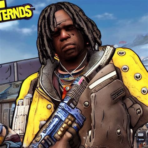 Krea Ai Chief Keef In Borderlands Very Detailed K Quali