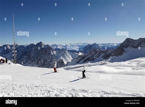 Zugspitze, Germany, mountain, snow, peak, winter Stock Photo - Alamy