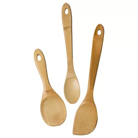 Joyce Chen 3-pc. Burnished Bamboo Wok Utensils Set