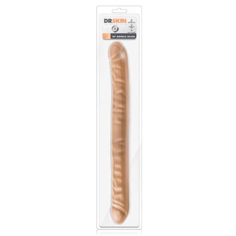 Dildo Doble Flexible Grueso DR SKIN Cm