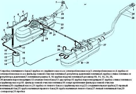 Схема подачи топлива уаз патриот евро 4