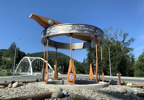 Vedder Roundabout Public Art City Of Chilliwack Chilliwack Bc