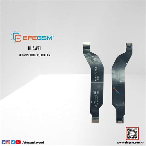 Huawei Nova 9 SE (JLN-LX1) Ara Film - EFEGSM