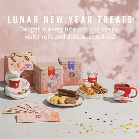 celebrate  starbucks  lunar  year merch treats