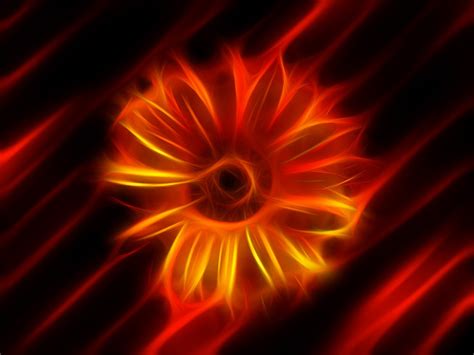 Download Flower, Fiery, Abstract. Royalty-Free Stock Illustration Image - Pixabay