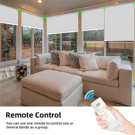 Battery Powered Zigbee Smart Blind Motor For Normal Roller Blinds