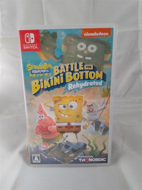 スポンジ ボブ Battle for Bikini Bottom Switch ニンテンドースイッチソフト 売買されたオークション情報