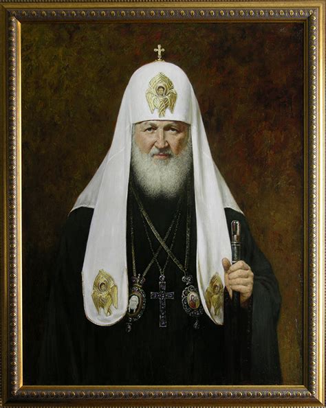 Портрет Патриарха Кирилла - персональный сайт Михайлова Владимира