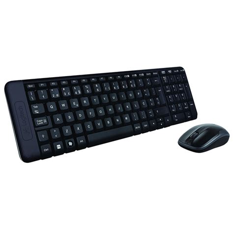 Комплект беспроводной Клавиатура + Мышь Logitech MK220 (920-003169) в ...