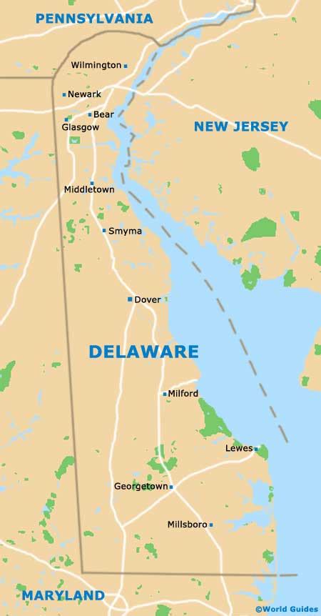 Dover Maps and Orientation: Dover, Delaware, USA