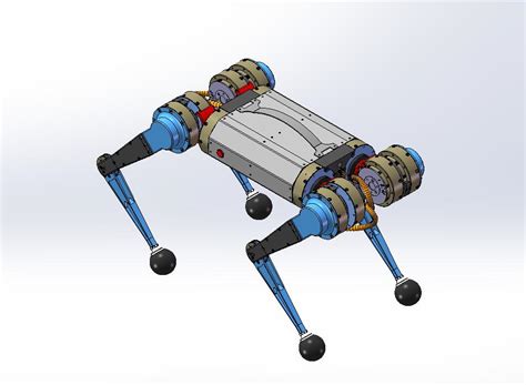 MIT开源机械狗图纸下载_艺术品图纸_其他艺术品图纸 - 宏图网