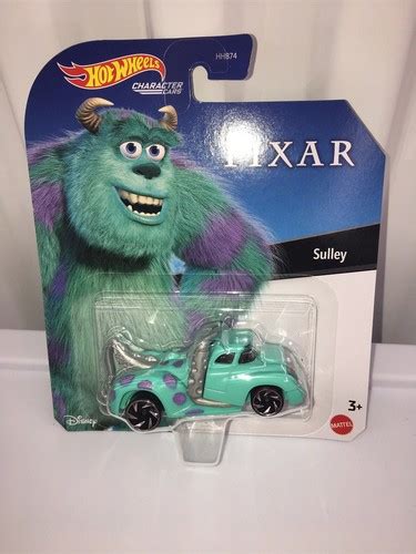 Hot Wheels Disney Pixar Sulley Character Car Version New Monsters Inc Ebay