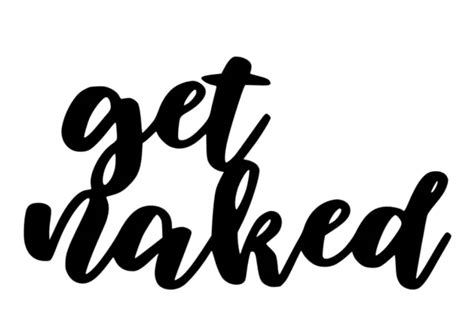 get naked Sign for Bathroom by Jura Švébiš Download free STL model Printables
