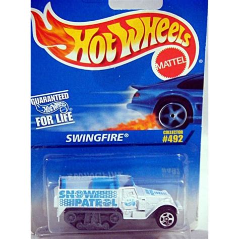 Hot Wheels Swingfire Snow Patrol Half Track