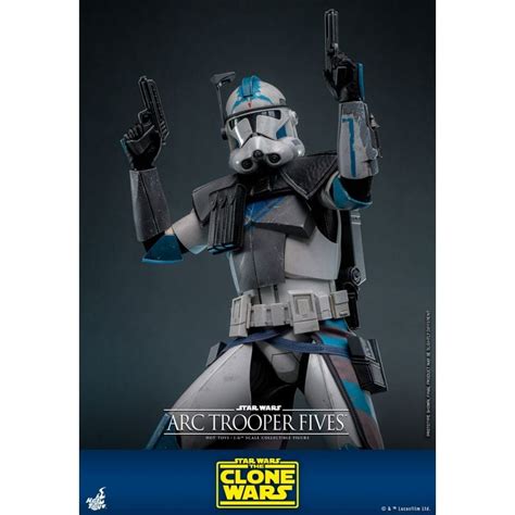 Arc Trooper Fives Hot Toys TMS Figurine De Star Wars Clone Wars