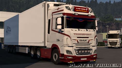 DAF XF Skin C5 By Player Thurein ETS2 Mods