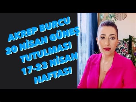 Akrep Burcu N San G Ne Tutulmasi Ve N San Haftasi Yorumu