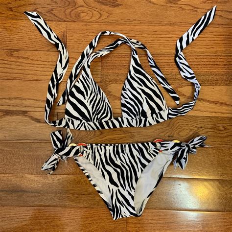 Zebra Print Bikini At Lucile Hart Blog