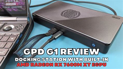 GPD G1 EGPU Docking Station Review Supercharge Your Handheld Gaming