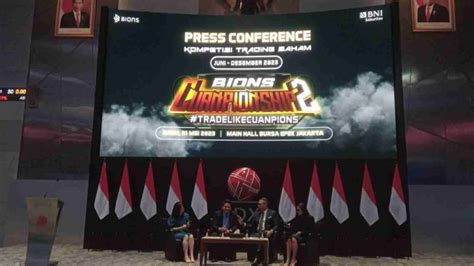 BNI Sekuritas Gelar Kompetisi Trading BIONS Cuanpionship 2 Berhadiah