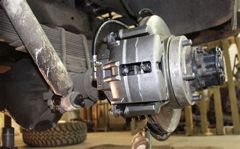 Установка передних дисковых тормозов на гражданский мост (суппорт ...