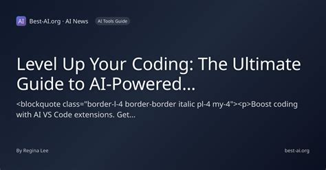 level   coding  ultimate guide  ai powered  code