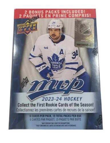 202324 Upper Deck Mvp Hockey Blaster Box Box Fred Meyer