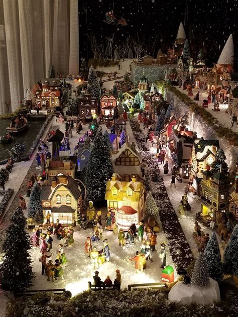 Extravagant Diy Christmas Village Scene Display Ideas Introvert In