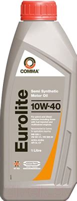 Comma Eurolite 10W40 / EUL1L (1л) Моторное масло купить в Минске ...