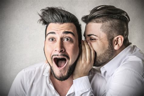 Premium Photo | Telling a surprising secret