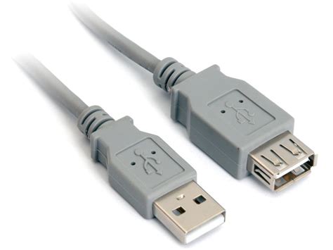 USB 2.0 kabel prodlužovací, A-A, 0,5m (kupaa05) | TSBOHEMIA.CZ
