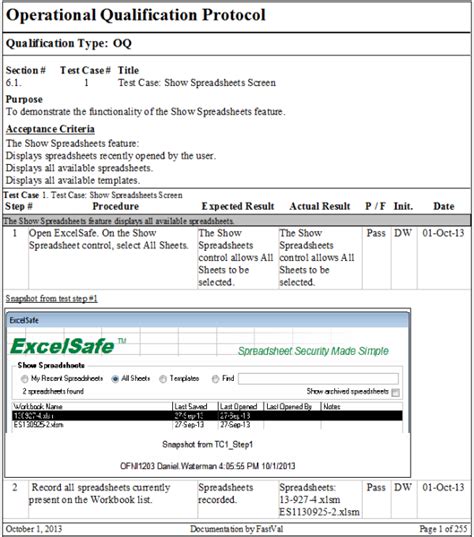 Fastval Electronic Protocol Execution Ofni Systems