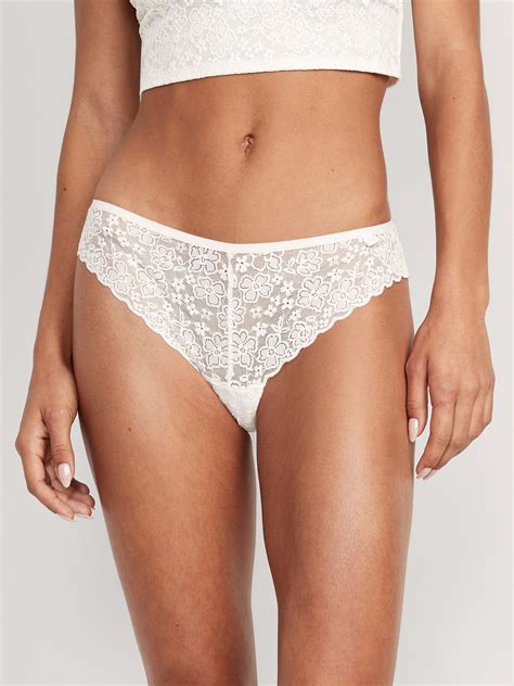 Low Rise Lace Cheeky Bikini Underwear Old Navy