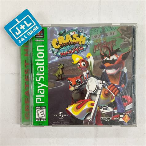Crash Bandicoot 3: Warped (Greatest Hits) - (PS1) PlayStation 1 [Pre-O ...