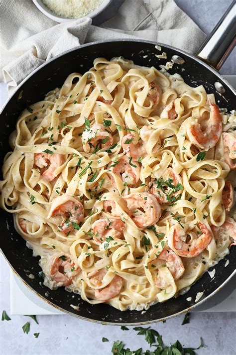 Shrimp Pasta Recipe Cooked In One Pan In Under 30 Minutes