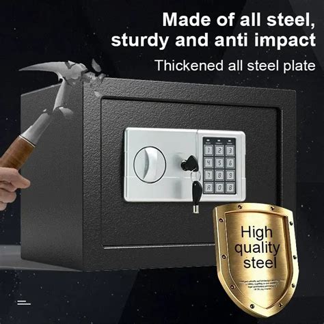 anti theft fireproof digital home safe  keypad  key lock