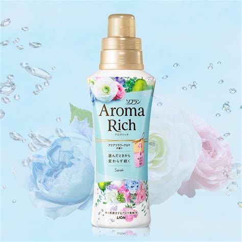 Кондиционер для белья LION Aroma Rich Sarah с ароматом груши, ландыша и ...