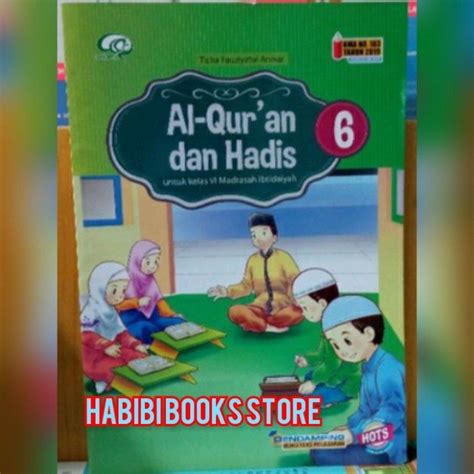 [cod] Buku Al Quran Hadis Mi Kelas 1 2 3 4 5 6 K13 Th 2019 Aqila