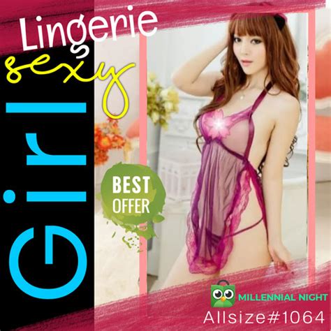 Jual Lingerie Sexy Model Celemek Lingerie Menggoda Jakarta Utara Millennial Zone Tokopedia
