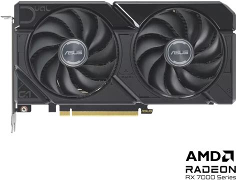 Видеокарта ASUS Radeon RX 7600 XT DUAL OC 16G DUAL-RX7600XT-O16G ...