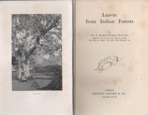 Leaves From Indian Forests KUHN COPY By Eardley Wilmot Sir S Good