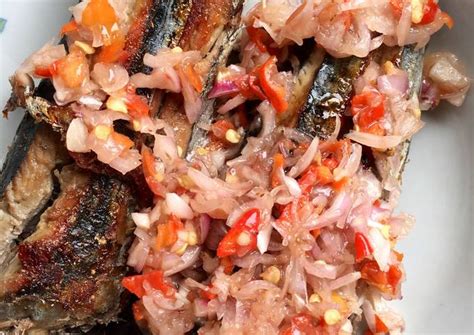 Resep Ikan Bakar Sambal Matah Oleh Ogekk Cookpad