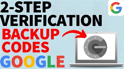 How To Find Google 2 Step Verification Backup Codes 2022 YouTube