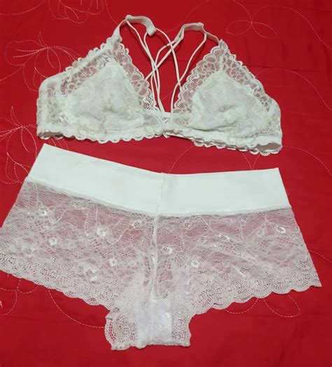 Lingerie Branca Lingerie Feminina Nunca Usado Enjoei