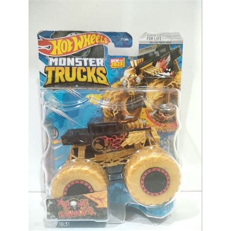 Jual HOT WHEELS MONSTER TRUCK BONE SHAKER ORIGINAL MATTEL LOT F